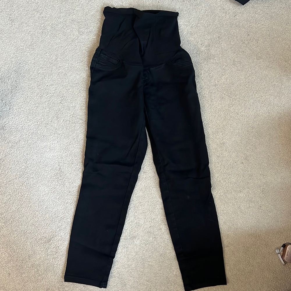 Motherhood Maternity black skinny jeans Petite Small
